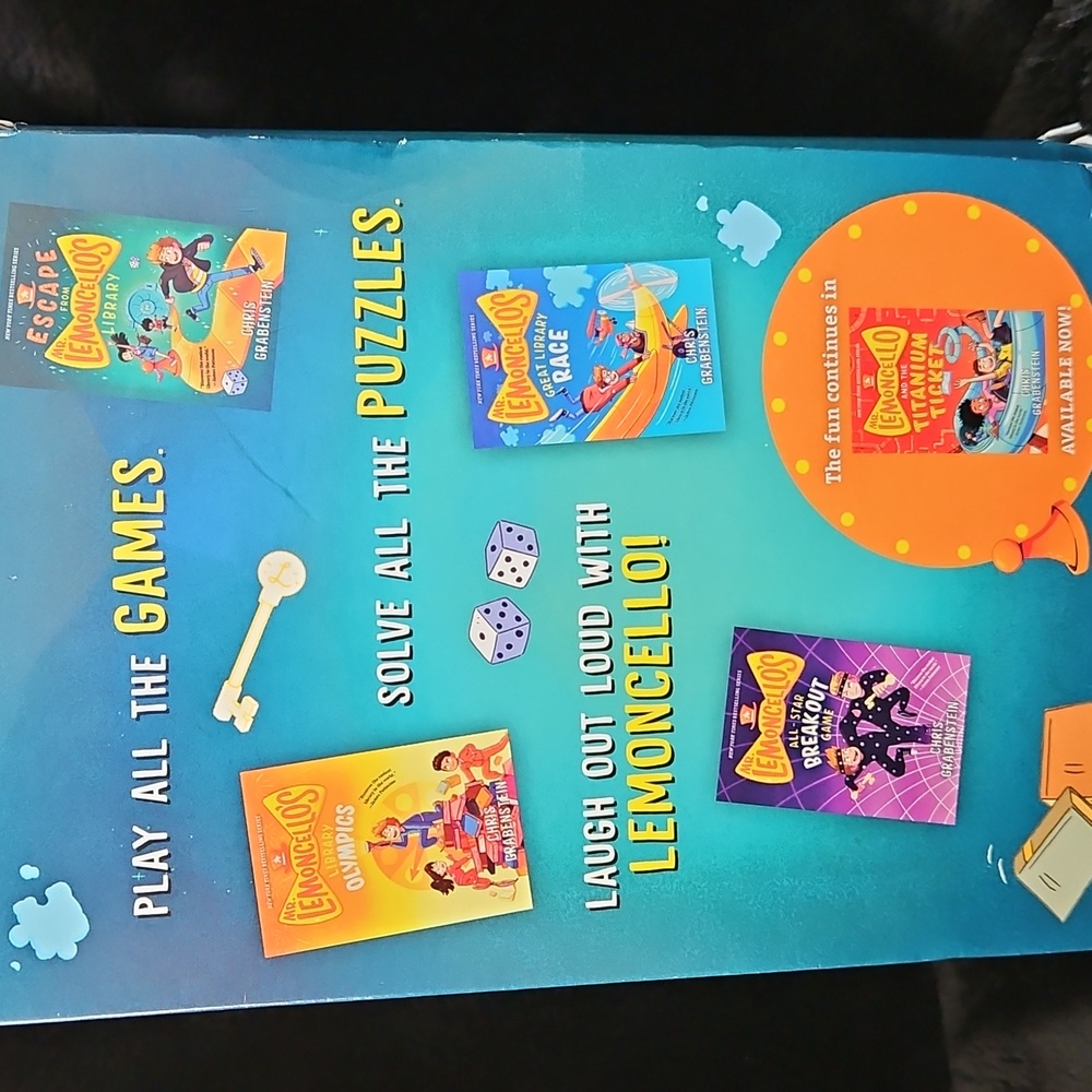 Mr. Lemoncello Box Set - Books 1-4 - Picture 2 of 8